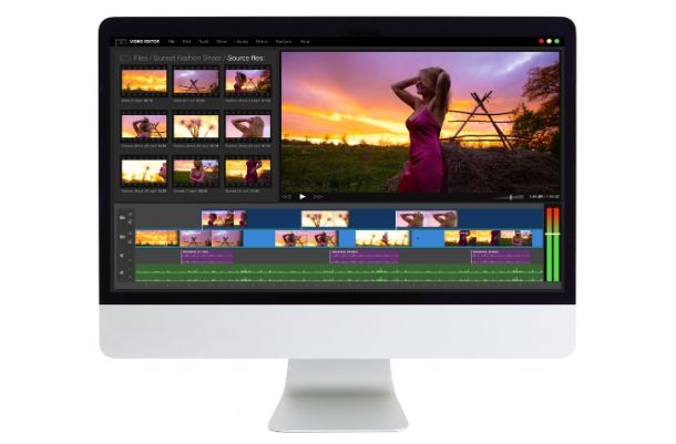 Computer mockup video editing software